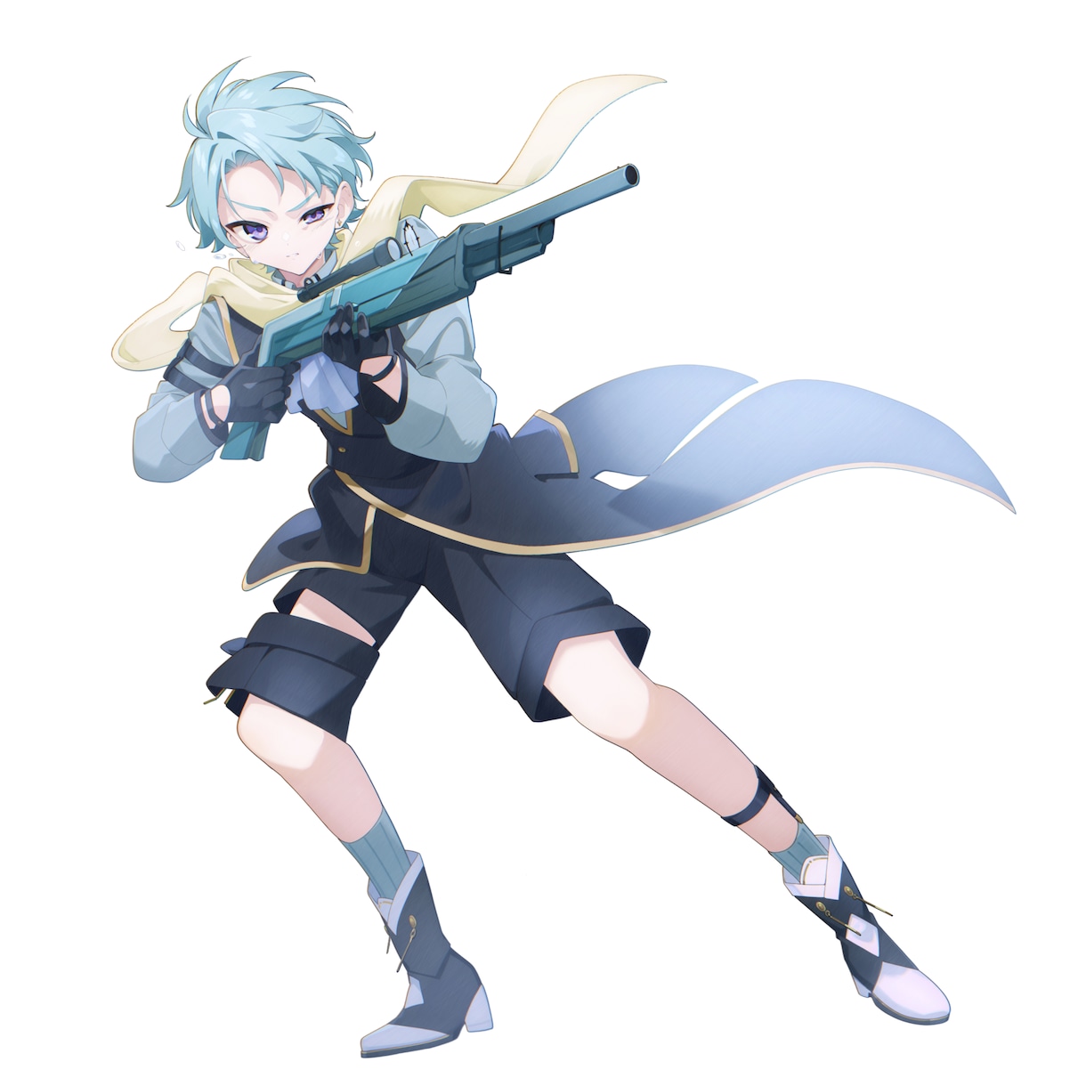 中性キャラ特化でアナタのお姿をデザイン致します キャラデザ、キービジュアル、MV用立ち絵 etc. イメージ4