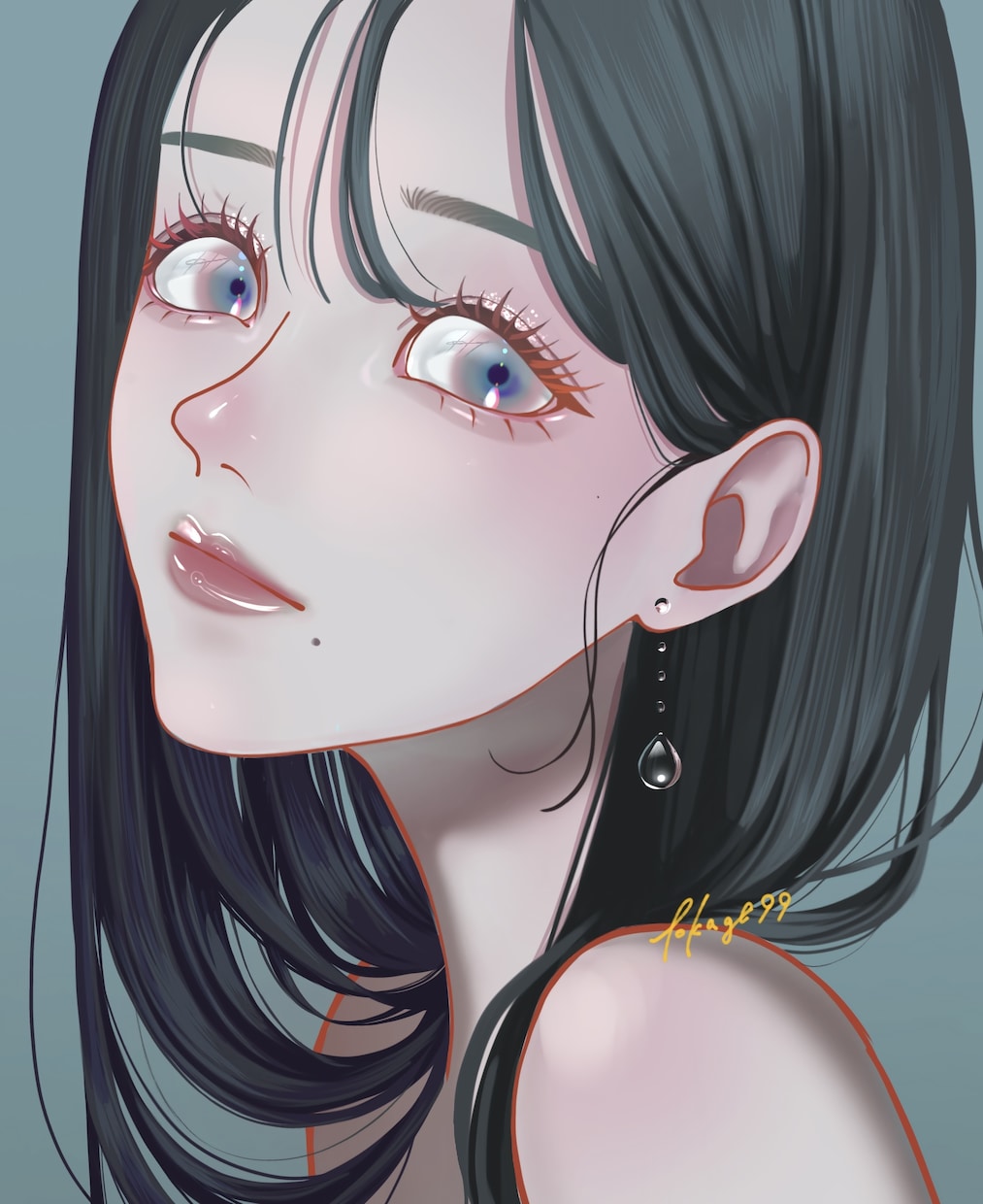 目を引くイラストをお描きします 繊細で個性的、高画質なイラスト★ イメージ1