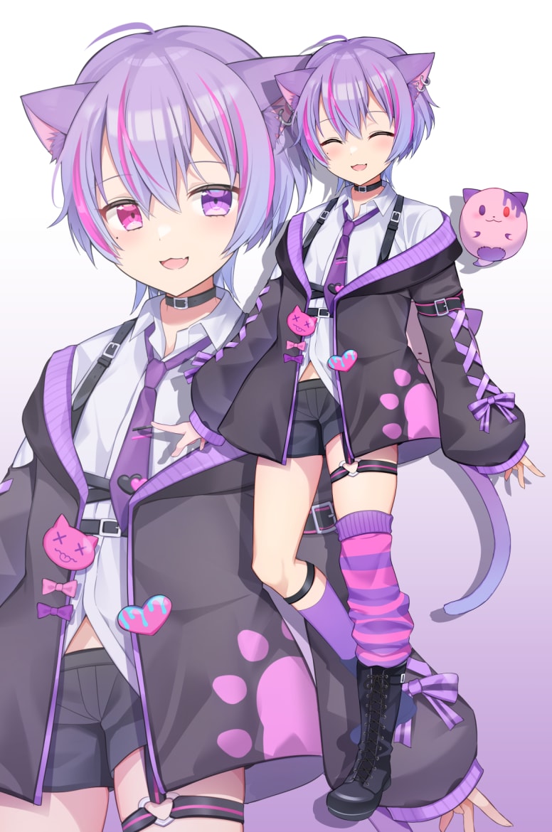萌え系の美少女イラストを制作します SNS宣伝、グッズ、動画サムネイル、MV等にどうぞ イメージ4