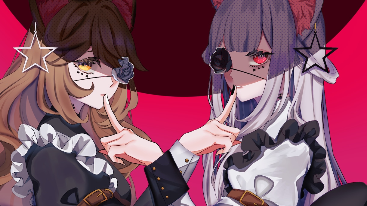歌ってみた等用のイラスト描きます 鑑賞用、歌みた動画、キャス画、表紙など用途様々！ イメージ7