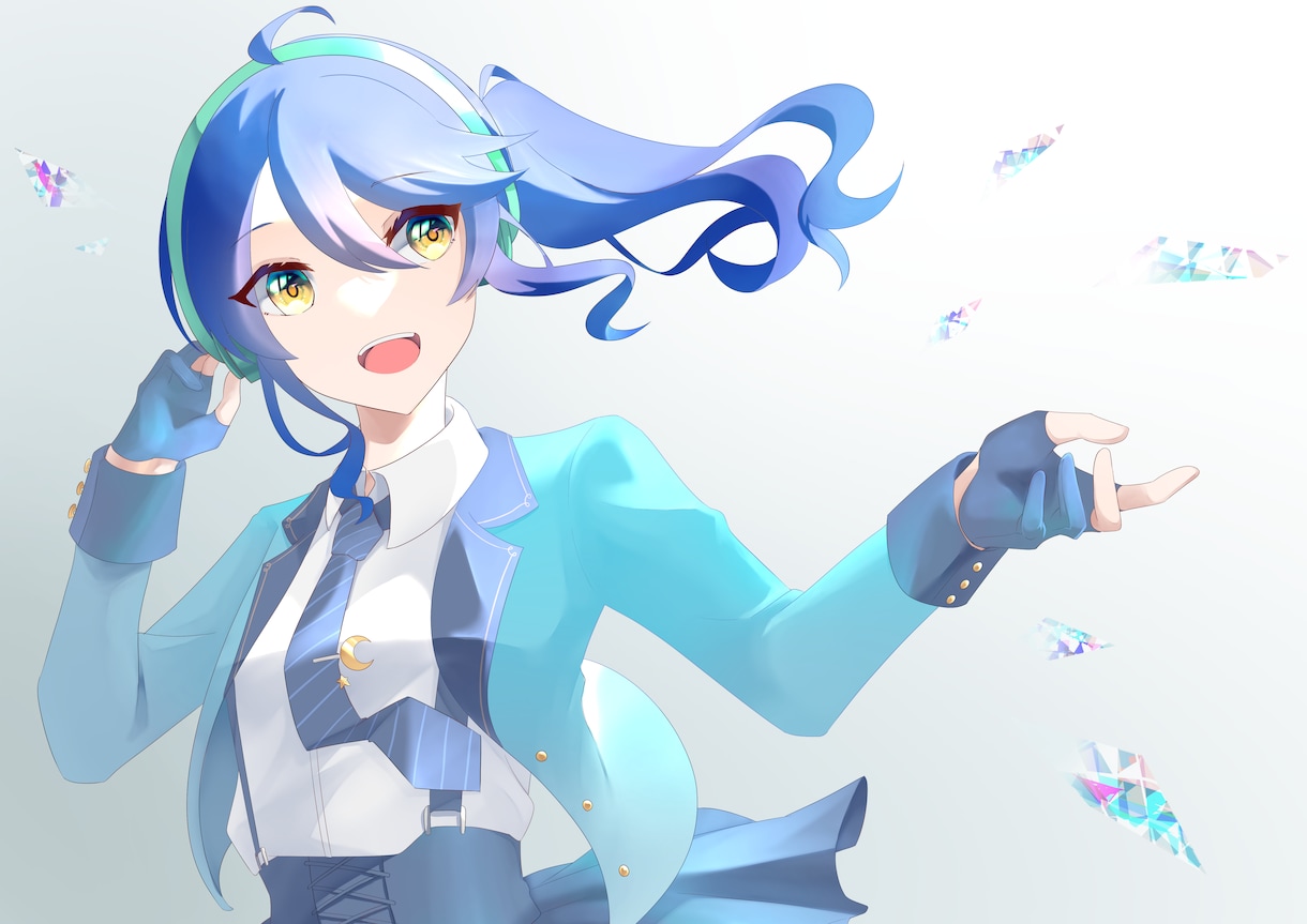 TRPG、VTuberで使えるイラスト制作します 思わずクリックしてしまう様な人目を惹くイラストを提供します！ イメージ2