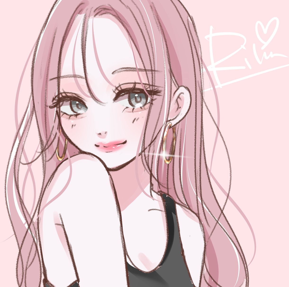 表情豊かな女の子描きます アイコン、その他はご相談ください。商用利用も無料です。 イメージ4