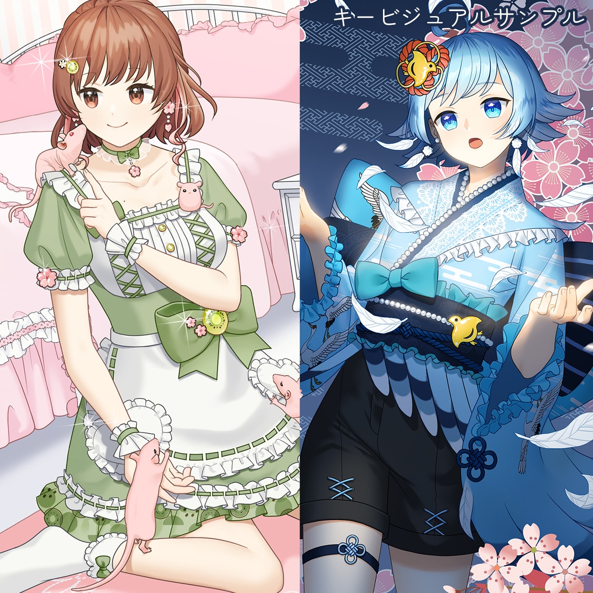 Vtuberデザイン＆モデリング全工程承ります 企業Vtuberレベルのクオリティです！ イメージ10