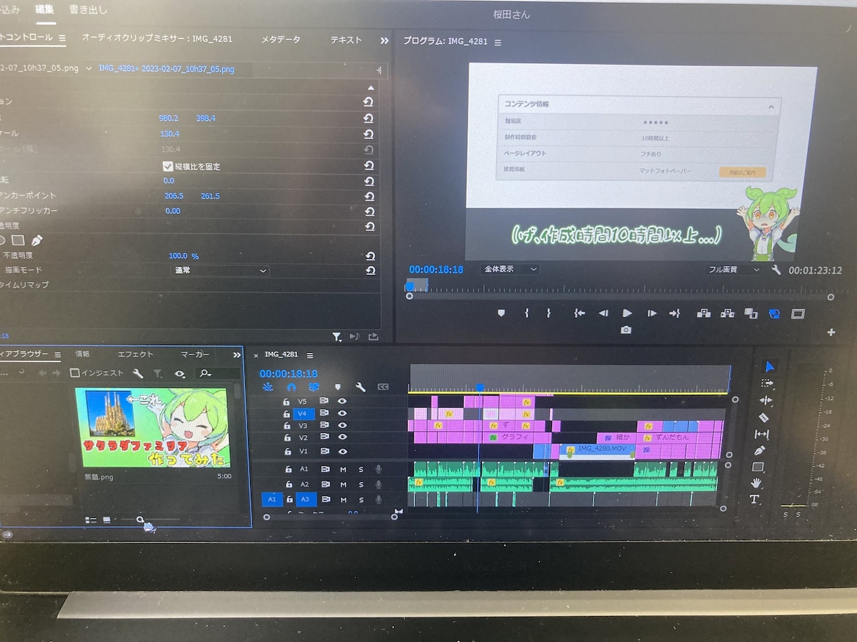 低単価で高品質なYoutube向けの動画作成します 動画フルテロップからサムネイル作成まですべて行います！ イメージ2