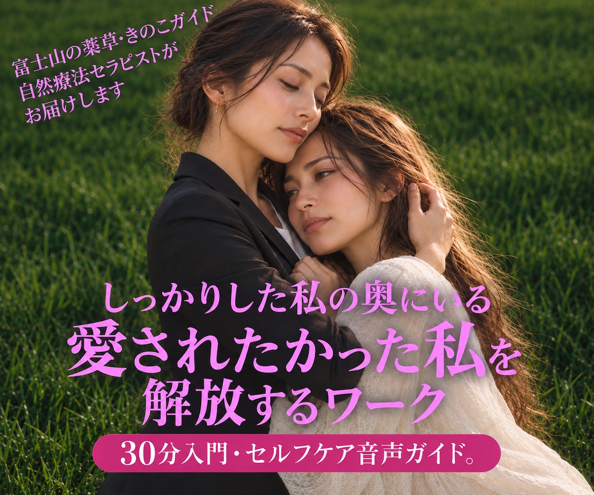 頑張る私の奥の「愛されたい私」を解放していきます ⑤ダメな私も見つめて許す、音声誘導セルフタッチワーク入門 イメージ1