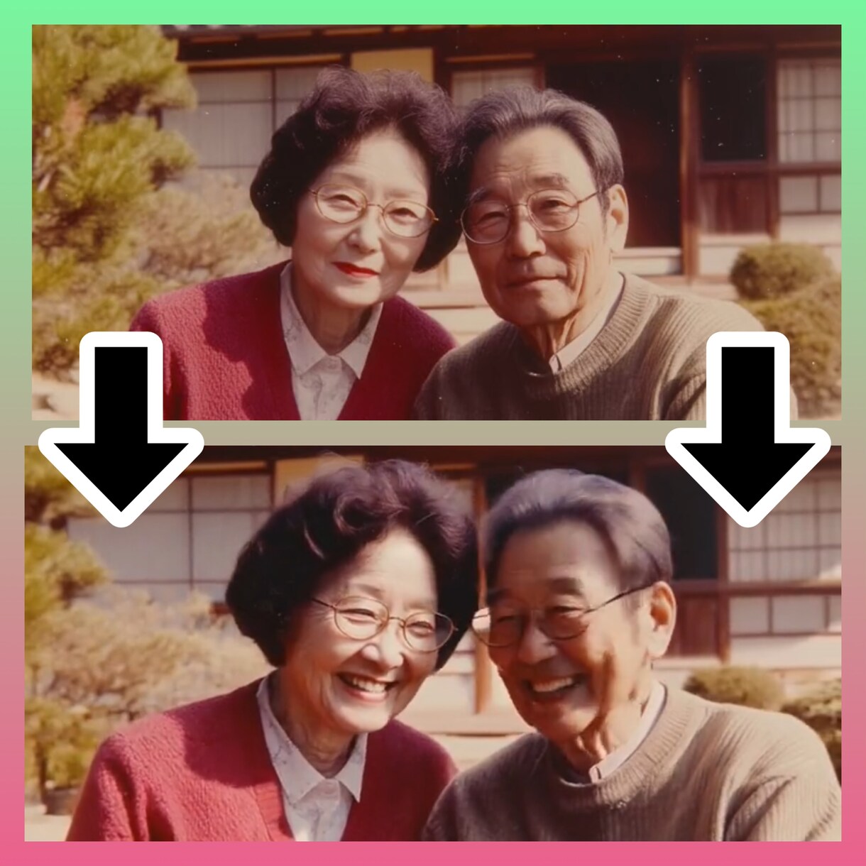 大切な思い出写真を動画化します 大切な人、思い出の写真、ペット写真、どんな写真でも大歓迎✨ イメージ1