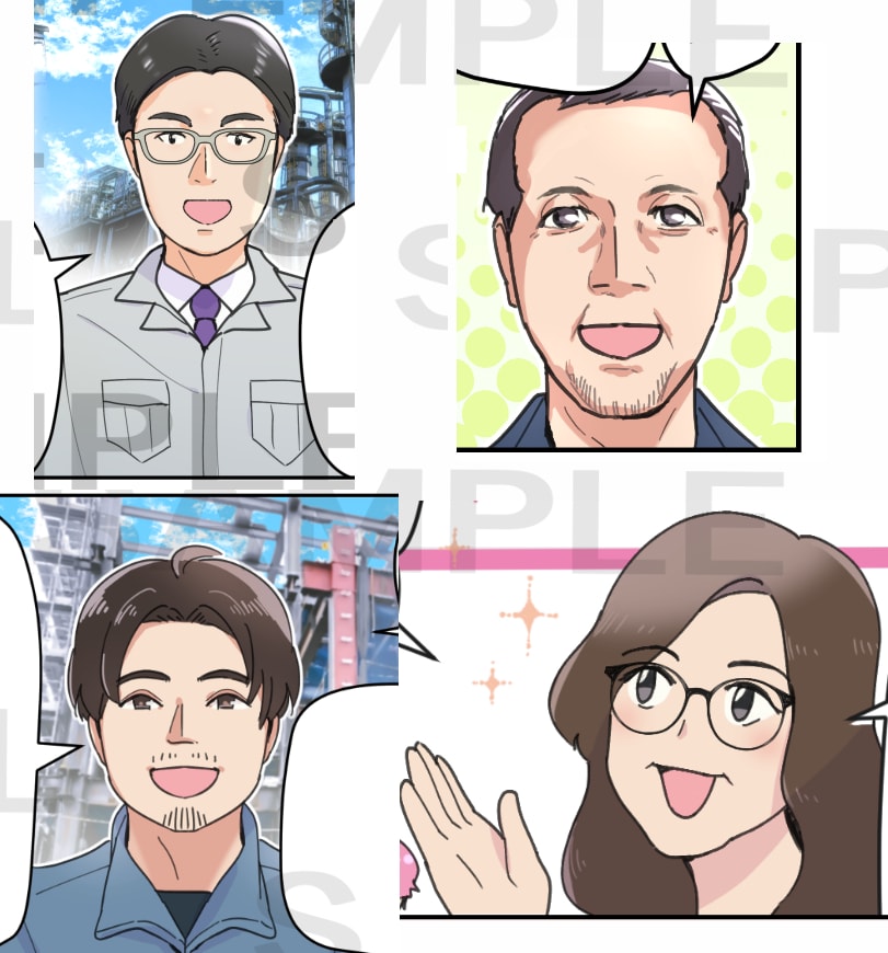 シナリオ提案も可能！広告漫画描きます ホームページ、LP、SNS、冊子、チラシ等でご使用頂けます。 イメージ9