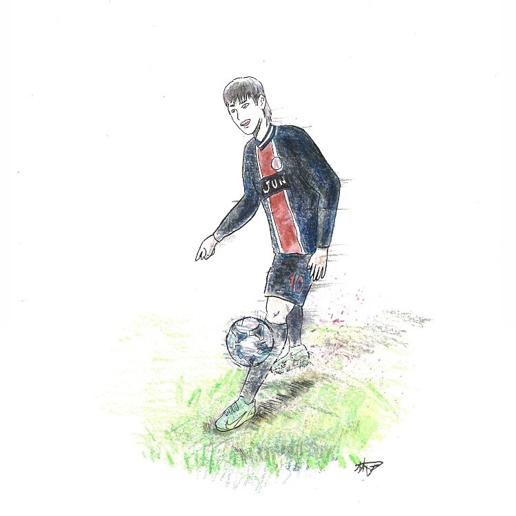 野球(スポーツ全般)のイラストや似顔絵を描きます 色鉛筆で描いた手書きのイラストなど イメージ5