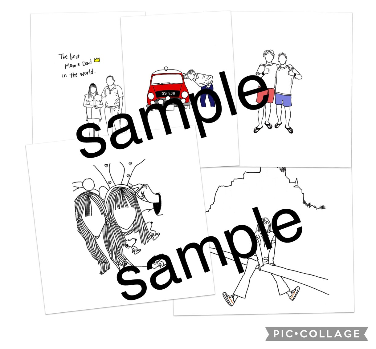 ステッカーやロゴ、SNS用のイラスト作成をします 【イラストデータが必要な方へ】 イメージ1