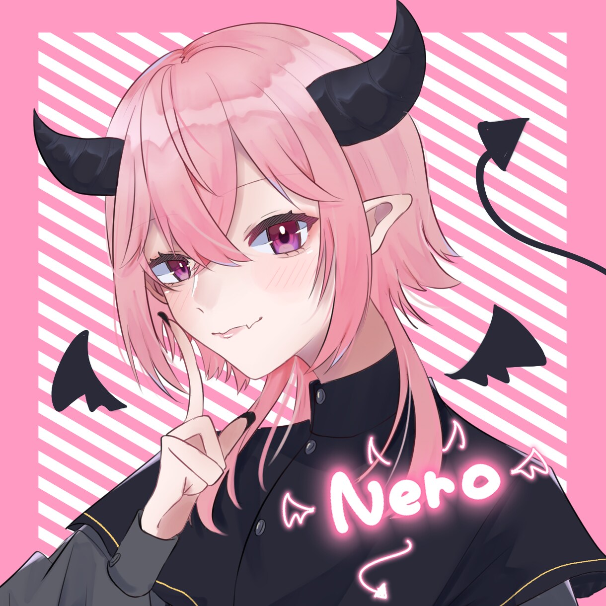SNSや配信で使えるイラストを描かせていただきます Vtuber様・配信者様・活動者様にぴったりの一枚を イメージ3