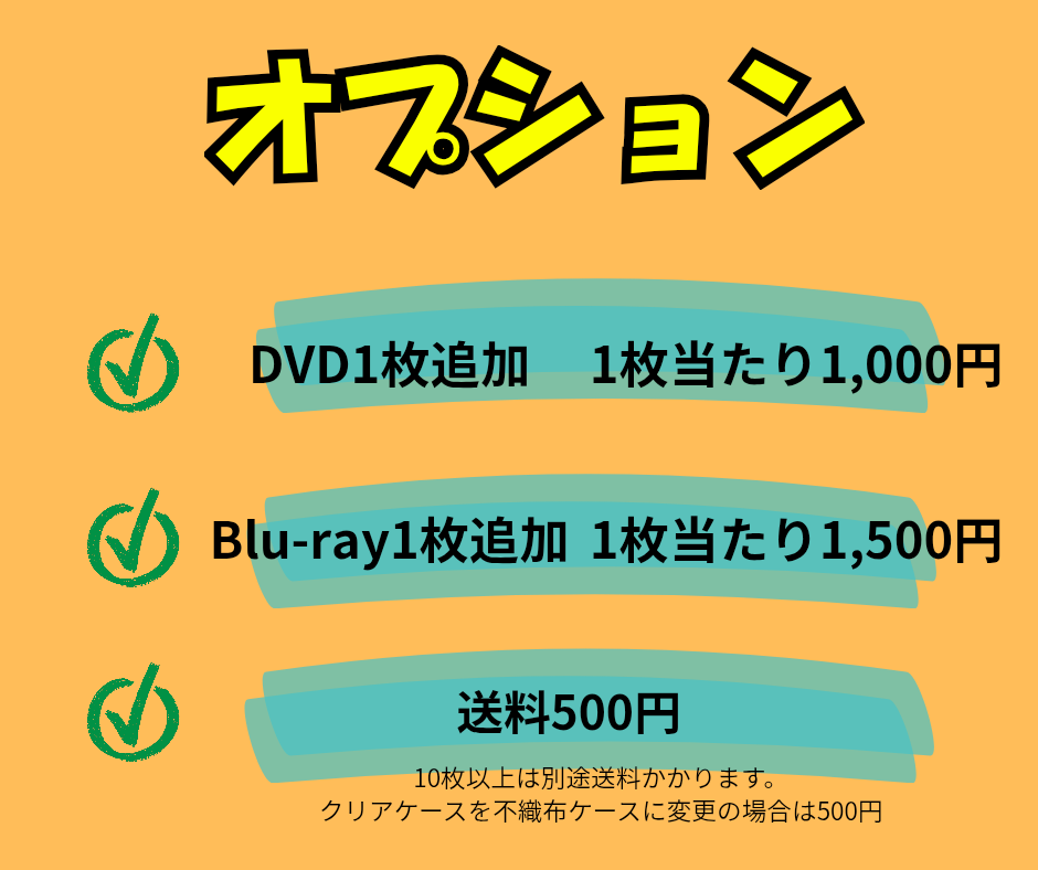 DVDやブルーレイのコピー・複製、ダビングをします 【最短当日発送】DVD/BDの複製、面倒な作業を丸投げOK イメージ4