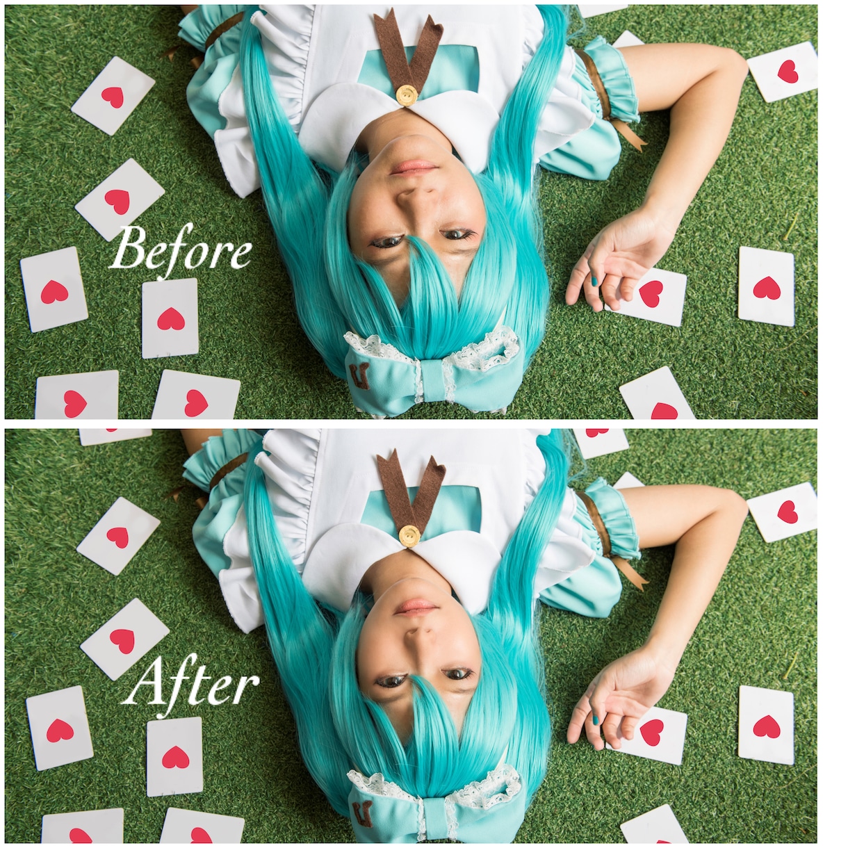 人物レタッチ(写真修正・加工)いたします プロのレタッチャーが写真を綺麗に仕上げます。 イメージ5