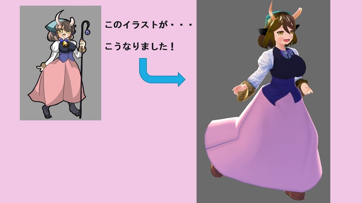Vroidであなた専用のモデルを作成します Vroidを使用してVroid感の少ないモデルを作成します！ イメージ4