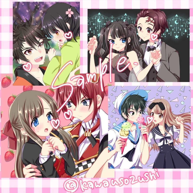 夢絵イラストオーダー承ります 最短1日納品！かわいい夢絵ならお任せください！ イメージ2