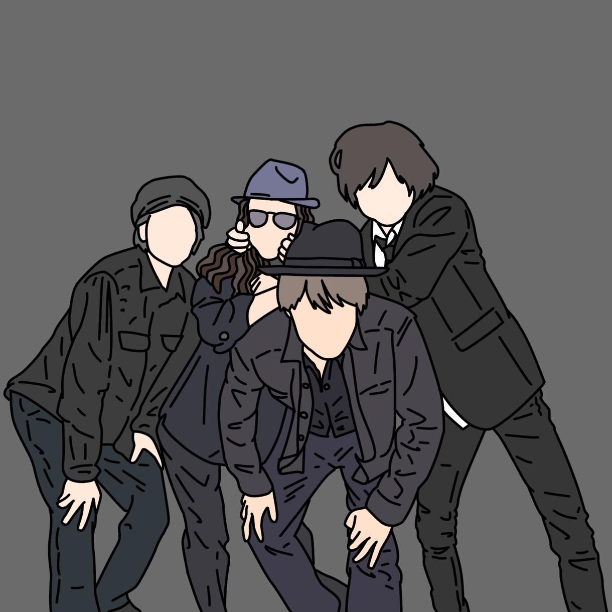 写真をイラストにします こだわりの丁寧さで、特徴を掴んだスッキリお洒落なイラストへ イメージ1