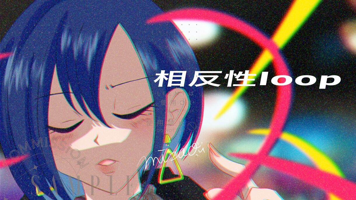 MV用イラスト描きます うたってみたなどMV用に。金額内で背景透過までいたします。 イメージ4