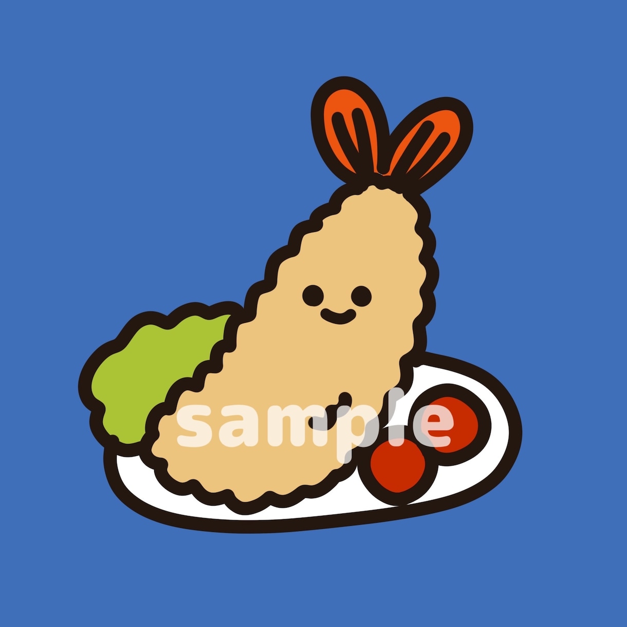 最短即日❤︎2000円可愛い食べ物アイコン作れます お気に入りの食べ物イラストをアイコンにしてみませんか？ イメージ7