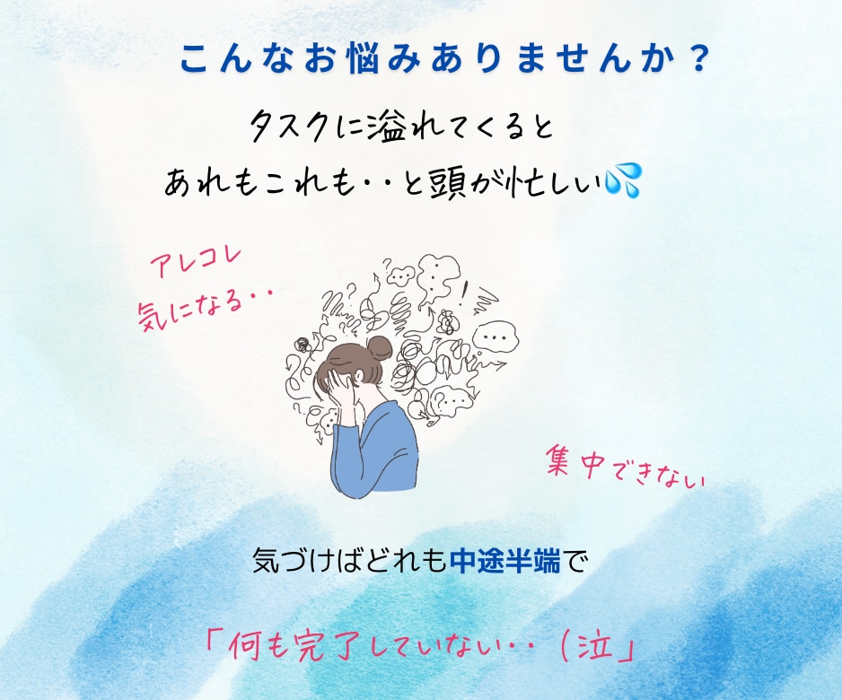 副業したい女性の目標達成をサポートします もっと楽に行動するための思考整理/タスク管理もメンタルも整う イメージ3