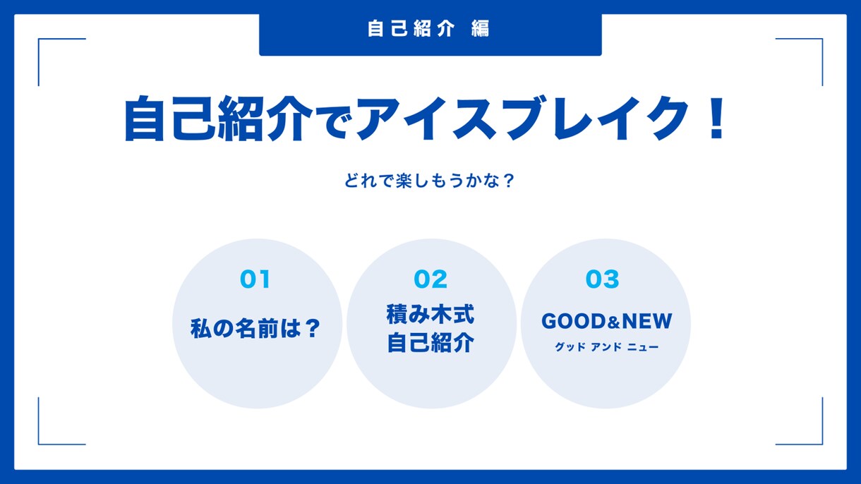 アイスブレイク資料！初対面でも仲間同士楽しめます オンラインでも楽しめる、アイスブレイクネタ　投影資料 イメージ4