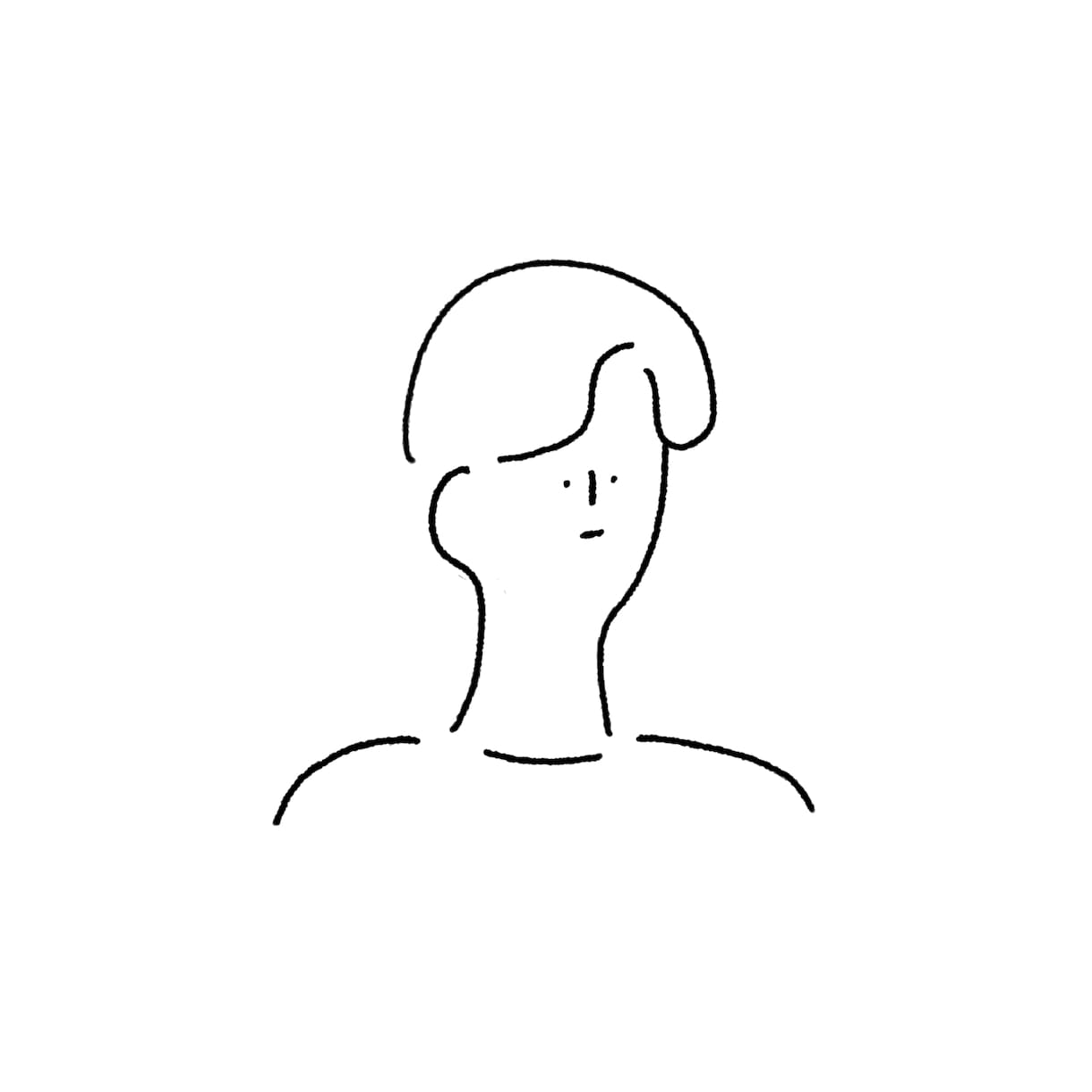 ゆる線画イラスト描きます ゆる線好きによる、ゆるおしゃ線画アイコン イメージ2