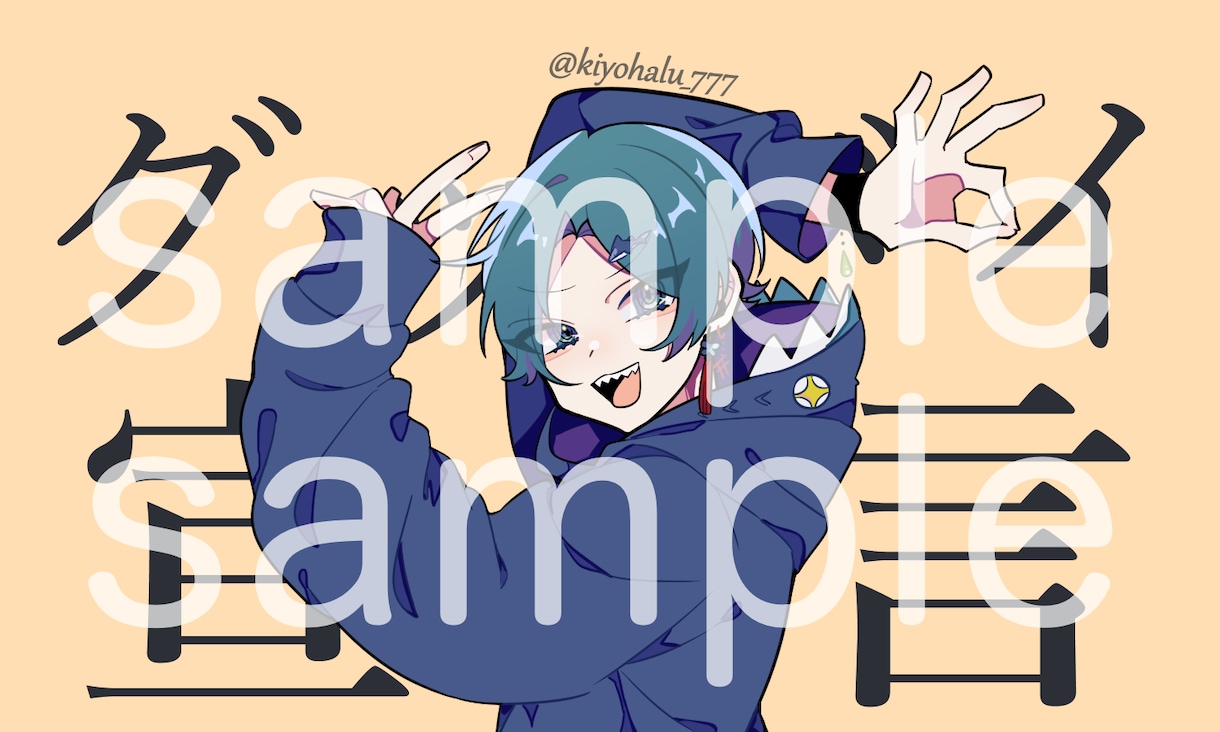 歌ってみたに使える！魅力的なイラスト制作いたします 歌い手さん、動画師さん必見！動画映えするイラストを求める方に イメージ5