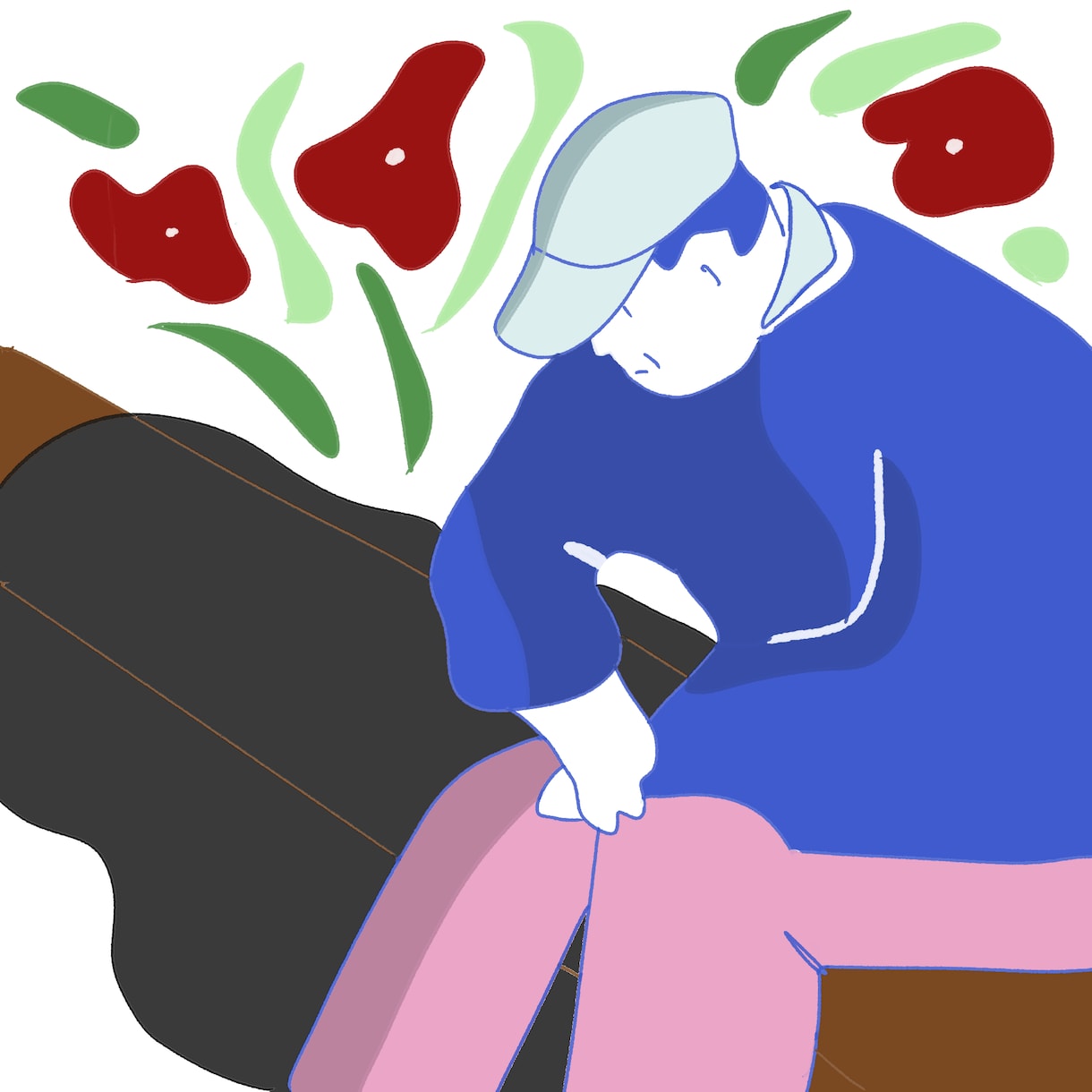 ゆるくてオシャれなイラスト描きます 文字の追加も無料！カワイイとわかりやすさのいいとこどり イメージ1