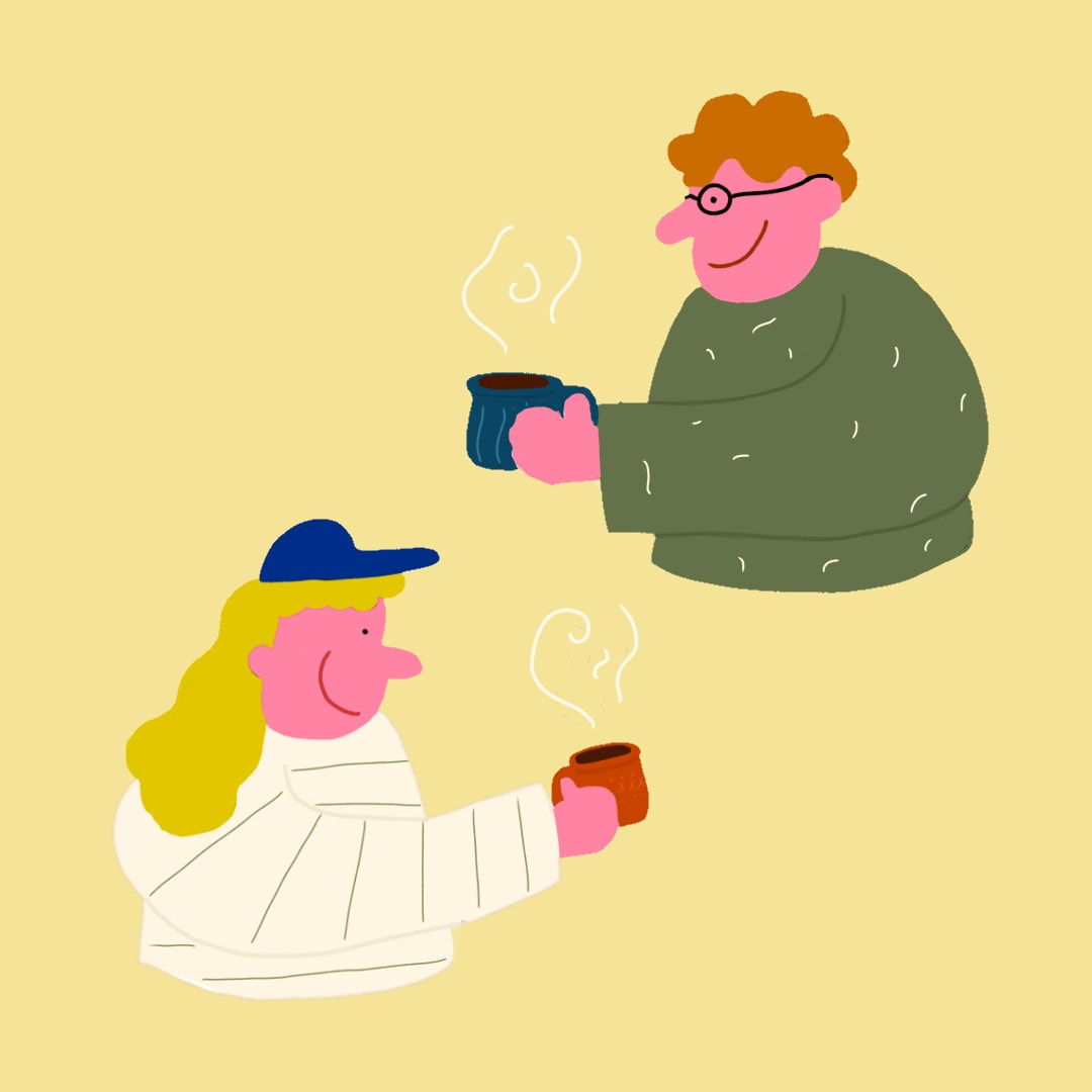POPで目を惹く温かい印象のイラスト描きます SNSアイコンから広告、挿絵、グッズ等まで幅広く対応します！ イメージ10