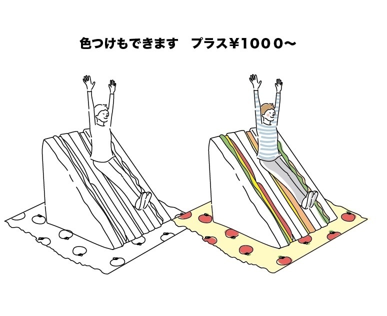 シンプル線画イラスト作成します Aiで作成しているので色々なことに対応できます！ イメージ5