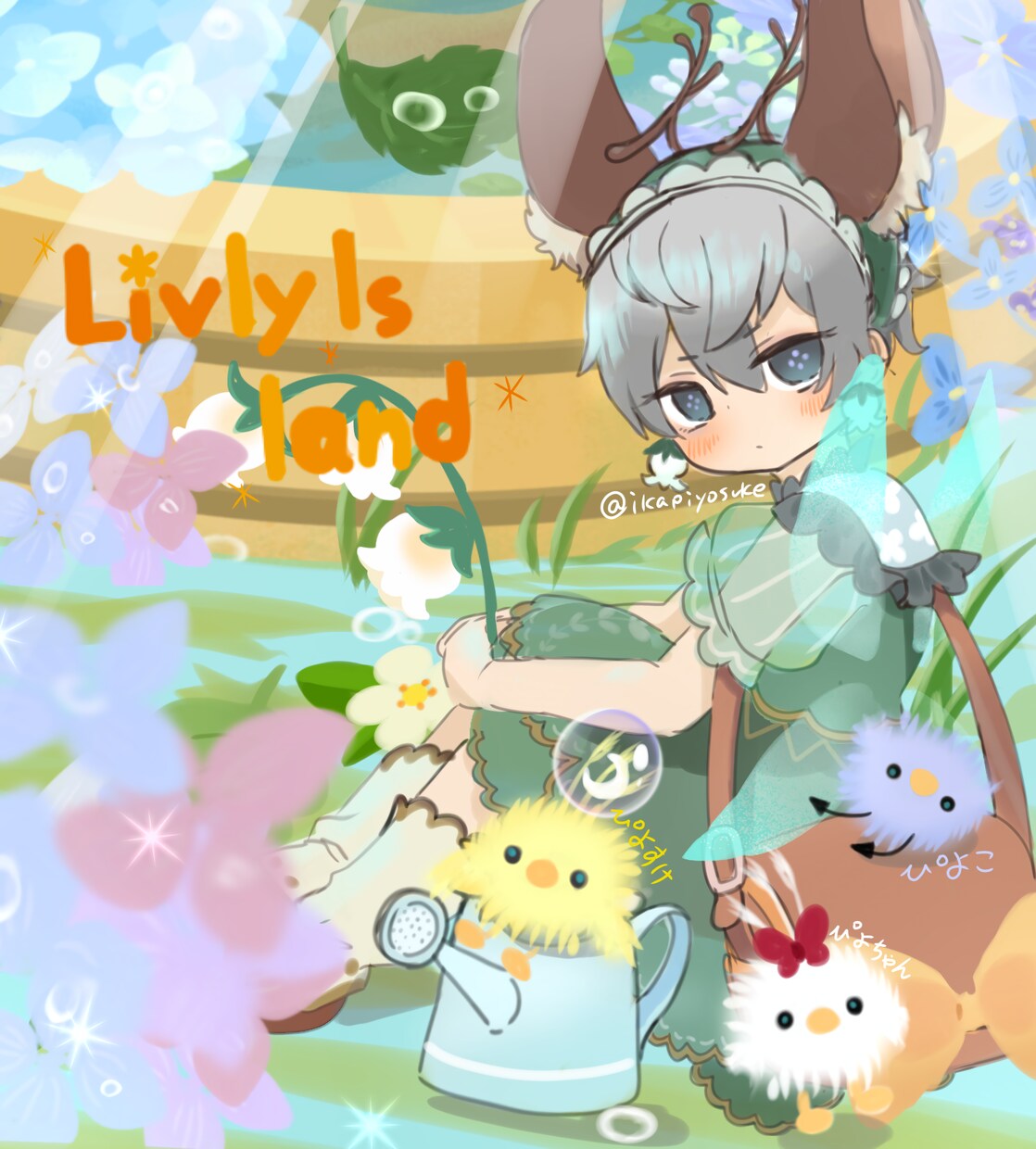 観賞用、アイコンやサムネ用のイラスト描きます 用途に応じて、ミニキャラから立ち絵までお描きできます！ イメージ3
