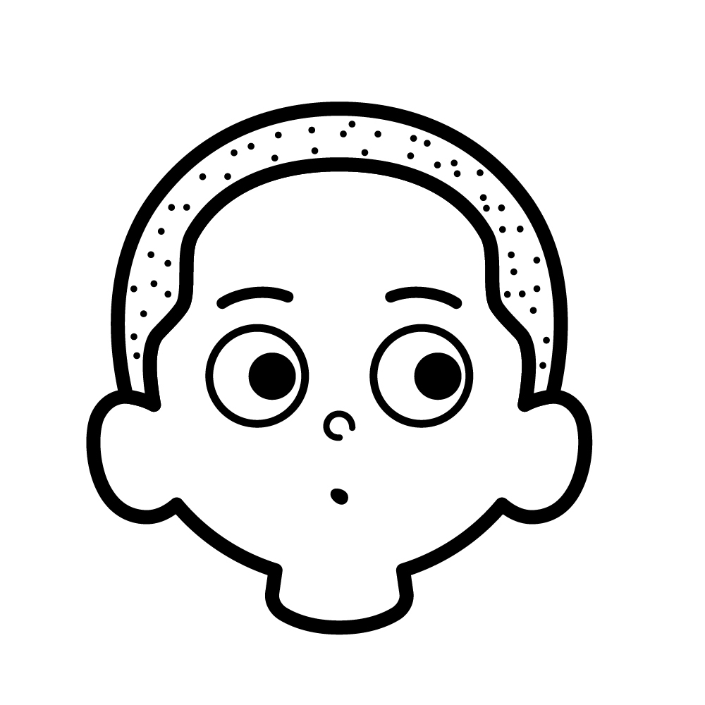 シンプルな似顔絵アイコンイラストを作成します あなただけのオリジナル似顔絵を作成します イメージ2