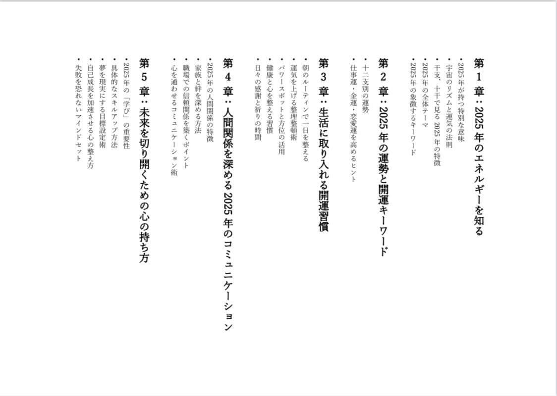 2025年の開運ガイドをお伝えします 2025年の指針✰来年の運勢を理解して開運を学ぼう！ イメージ2