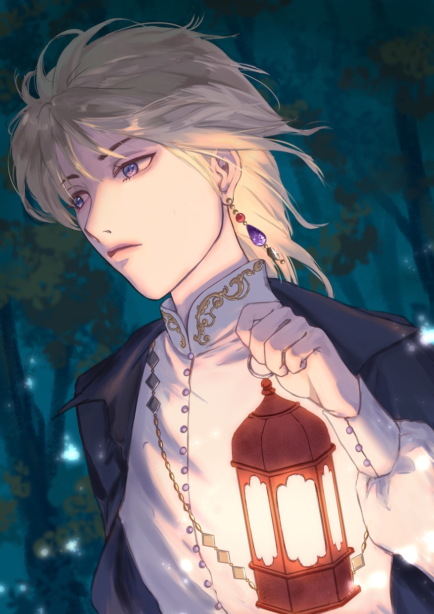 イケメンイラストをお描きします 商用OK  一枚絵・書籍表紙・歌ってみた ・立ち絵等 イメージ4