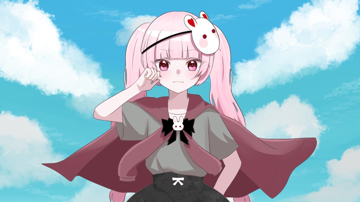 歌ってみた1枚絵を2000円でお描きします 立ち絵がある方！本家様のパロディサムネイル イメージ2