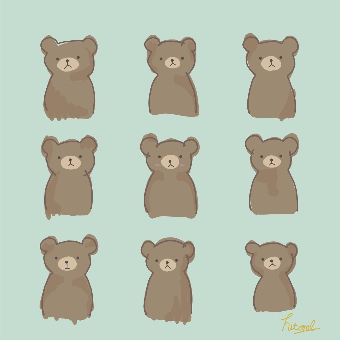 イラスト・ロゴ等をデザインします 自分だけのイラストをぜひお届けします！( 'ω') イメージ4