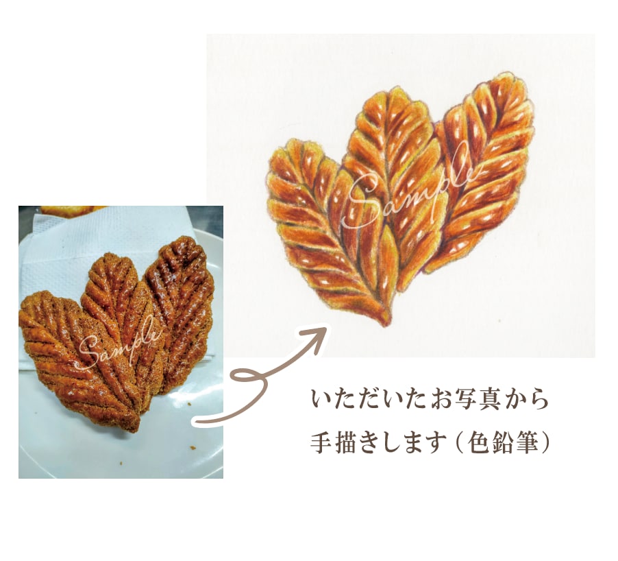 企業実績_スイーツなどイラストを描きます ほっこり可愛い♡カフェのメニューやチラシにピッタリ! イメージ2