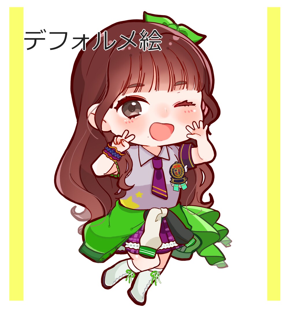 可愛いSNSアイコンイラストを描かせていただきます デフォルメのかわいいイラストであなたのSNSを彩りませんか？ イメージ2