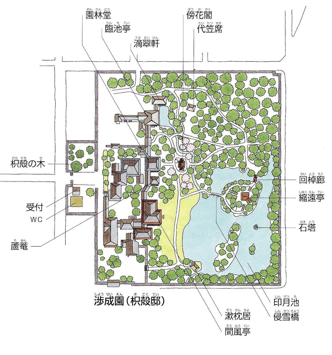 寺や神社の境内図制作します 印刷物やホームページなどに使用するお寺や神社の境内図を制作 イメージ4
