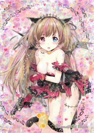 ミクストメディアで萌え系少女を描きます 個人観賞・贈答品用のセクシーで愛らしい少女を描くのが得意です イメージ5