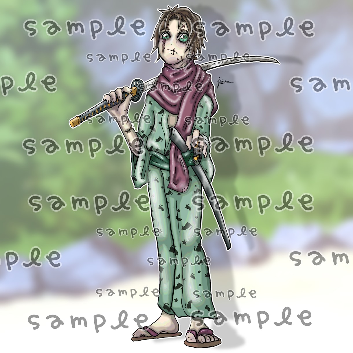 あなただけのオリジナルキャラクター作成します 4〜6等身のキャラクターを、他にはないタッチで！ イメージ10