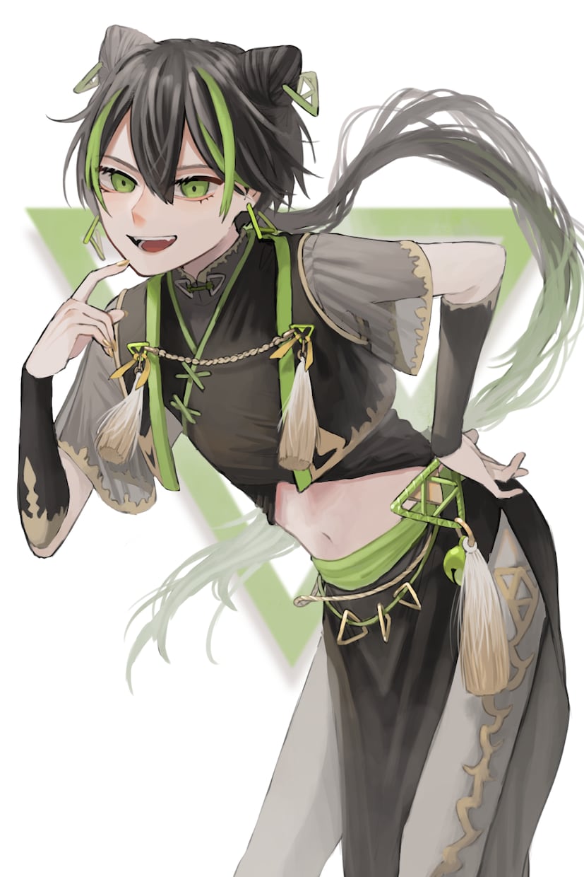 シンプルでかっこいいイラストお描きします 立ち絵やキャラデザもOK！動画やTRPGなどに！ イメージ1
