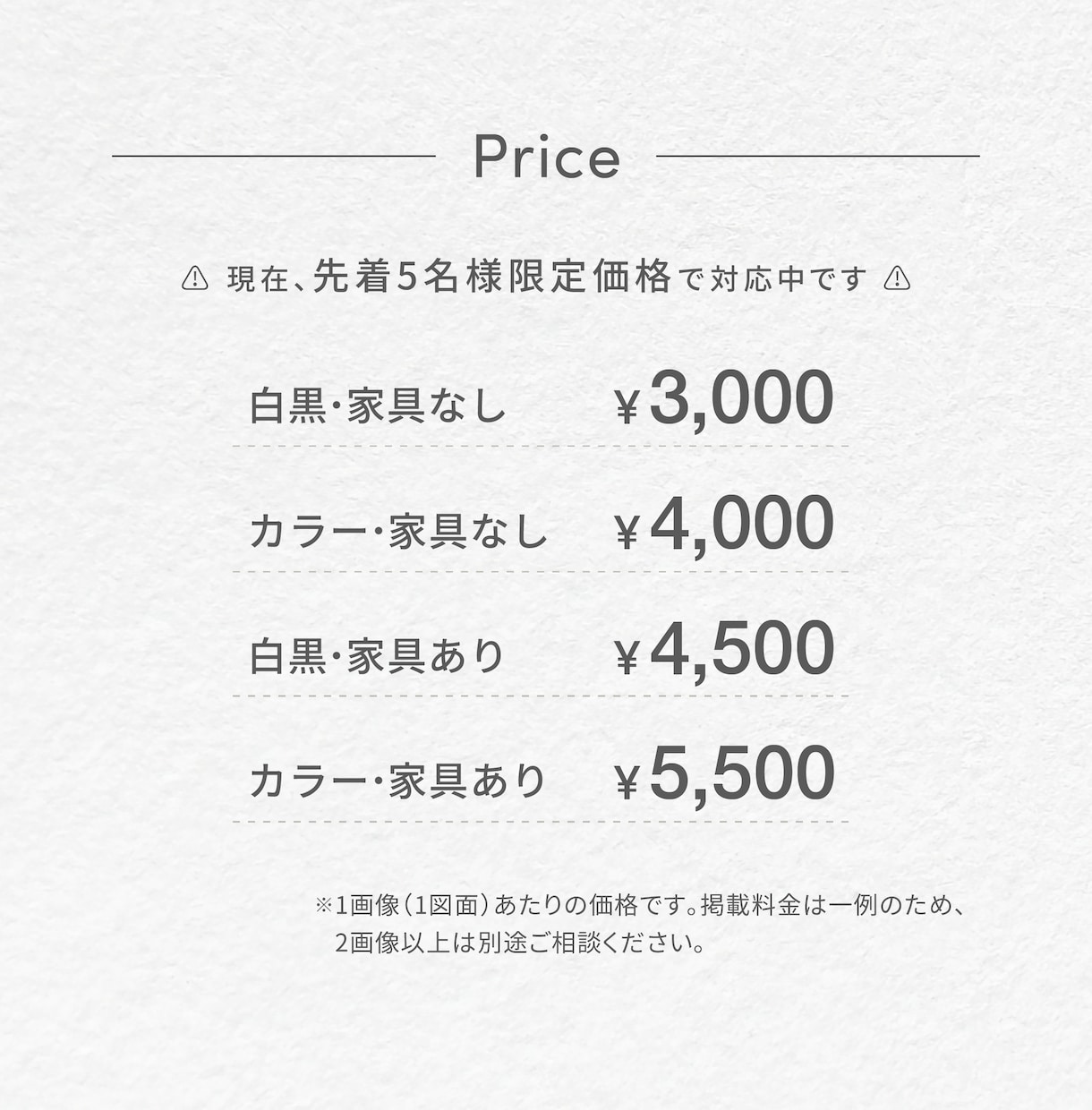 不動産マイソクに◎美しく見やすい間取り図制作します 不動産経験のあるデザイナーが美しく整った間取り図を作成！ イメージ2