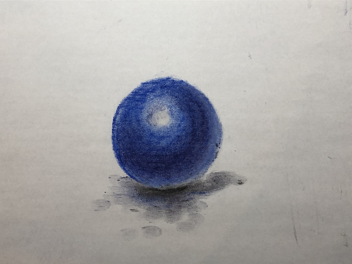 お子様に立体感にあるボールの描き方教えます お家で絵画教室レッスンを受ける事が出来ます。 イメージ1