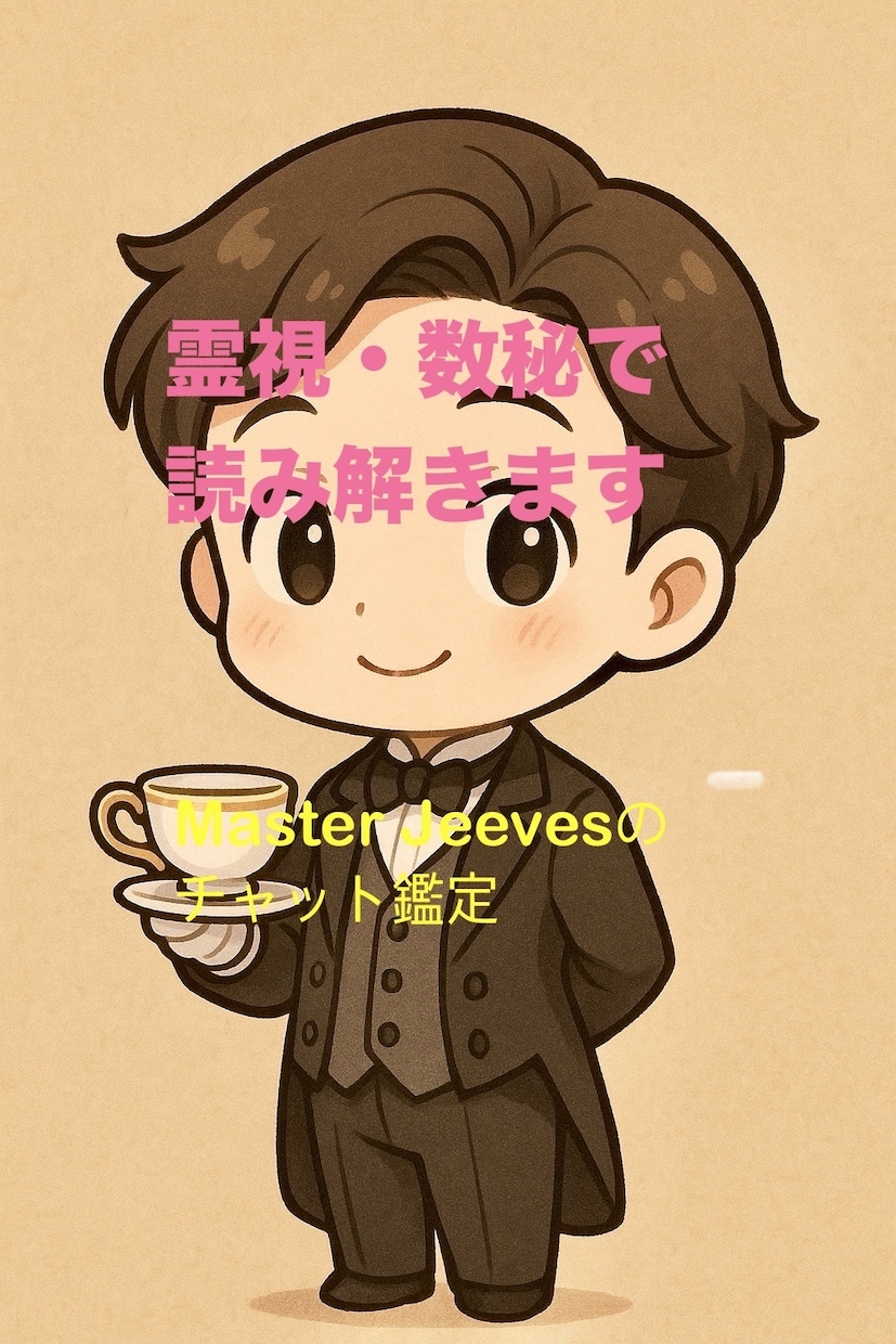 霊視・数秘で丁寧に解説（チャット鑑定）致します お悩み、恋愛／仕事／流れを鑑定します【初回割1,000円】 イメージ1