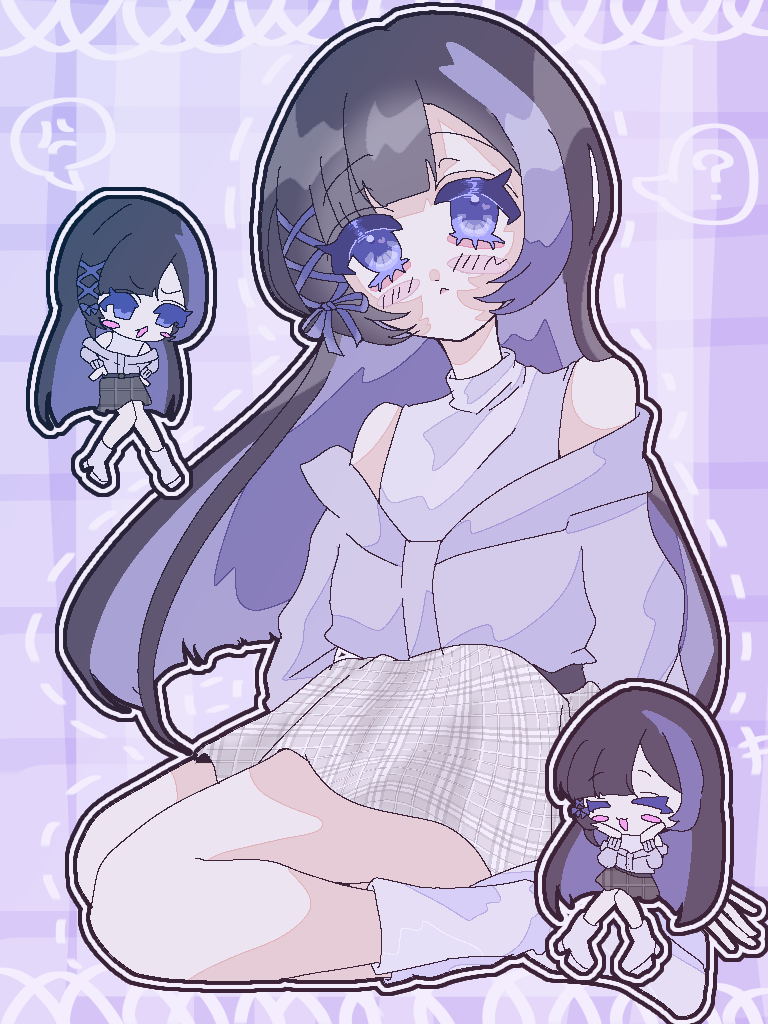 平成ポップな一枚絵描きます 可愛い女の子を描くのが得意です❕ イメージ2