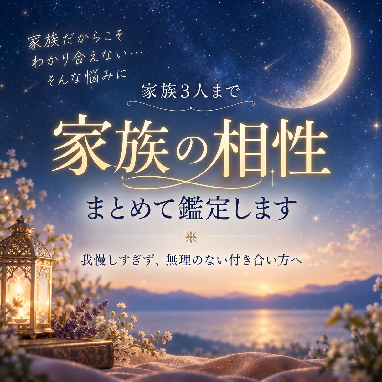 親子関係の相性まとめて3人鑑定します 我慢しすぎず、無理のない付き合い方へ イメージ1