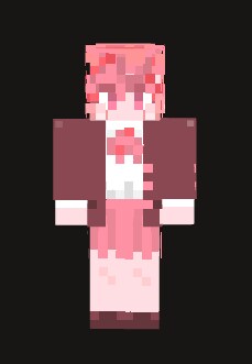 マイクラスキン販売します 可愛いピンクの女の子のマイクラスキンです。 イメージ2