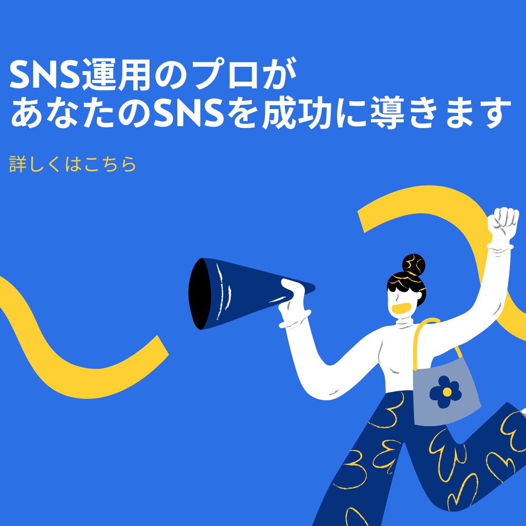 SNSのプロがあなたのSNSを成功に導きます 意外とめんどくさいSNSはプロにお任せ！ イメージ1