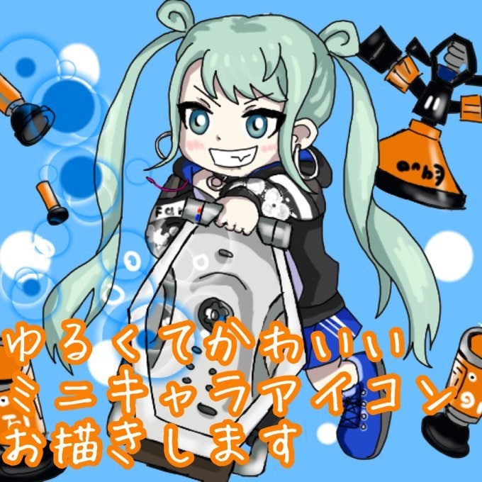 かわいいアイコン、ヘッダー、イラスト制作します SNSや配信活動などにどうぞ！ イメージ1