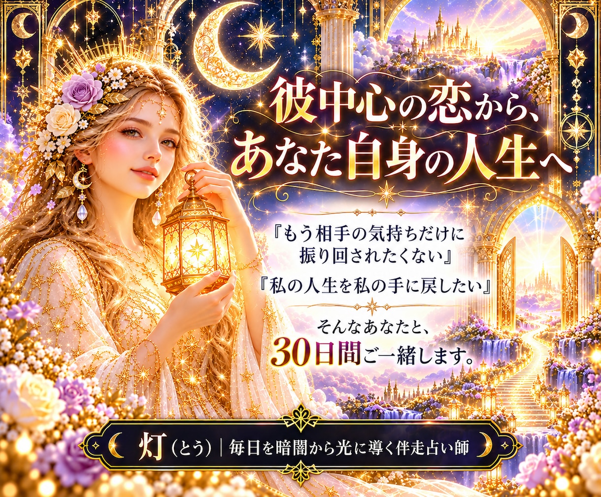恋愛の不安に寄り添い30日間伴走します 答えを求め続ける恋愛から、自分で人生を選べる30日間へ イメージ10