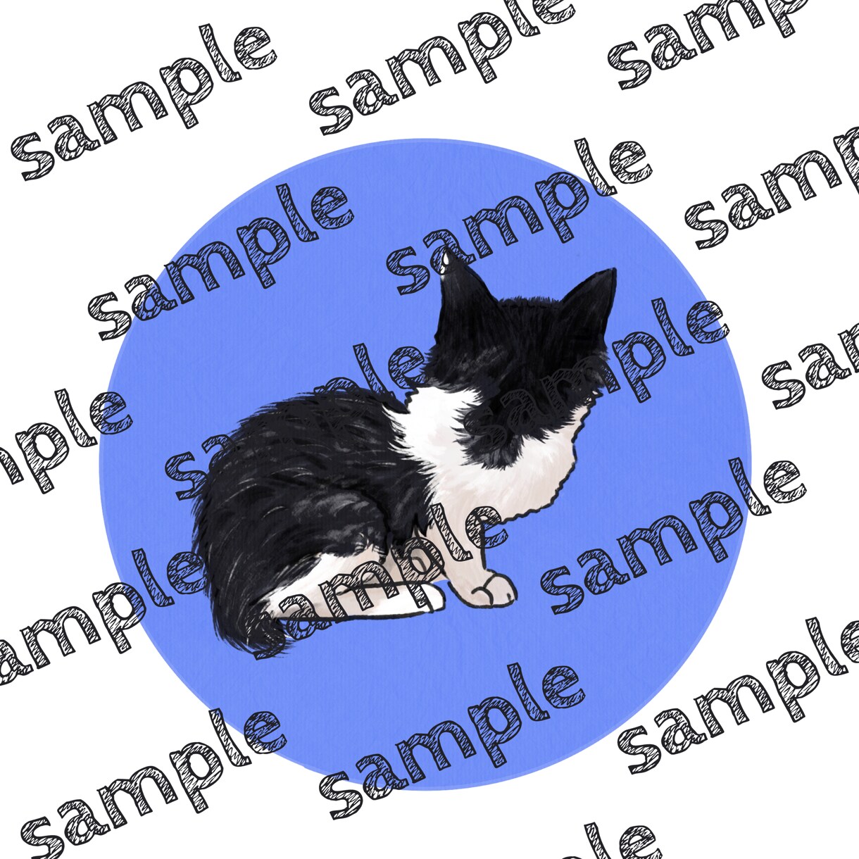 猫ちゃんのイラスト描きます リアルよりのかわいい猫ちゃんのイラスト描きます！ イメージ3